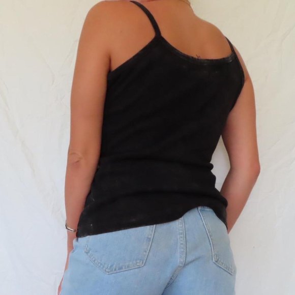 OM SAI RAM CRAFT HANDMADE HIPPY PATCHWORK TANK TOP VINTAGE - Picture 7 of 8